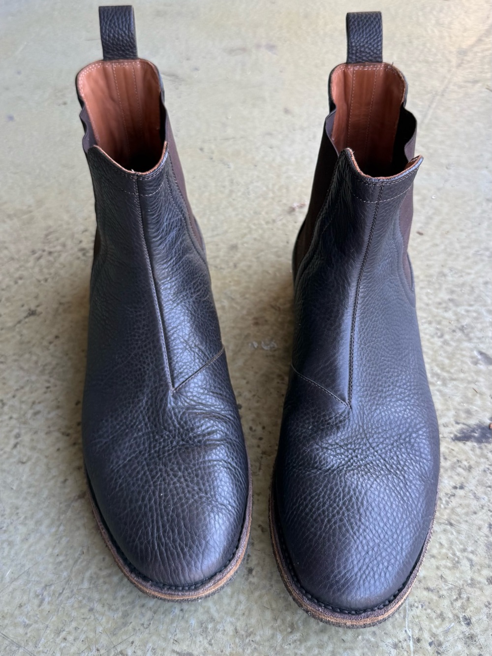Bottega Veneta leather Chelsea boot